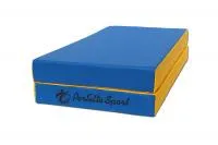 Мат Perfetto Sport № 3 (100 х 100 х 10) складной сине/жёлтый