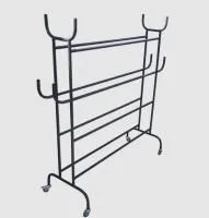 Стеллаж для хранения спортинвентаря 1550х500х1500 мм