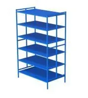 Стеллаж для спортинвентаря открытый двойной (полки металл)