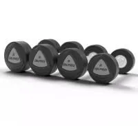 Набор полиуретановых гантелей от 32 до 40 кг (шаг 2 кг) OKPRO