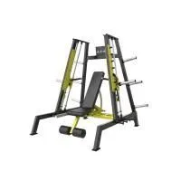 Смит-машина со сведением на свободных весах Protrain PP283 (черный с красным)