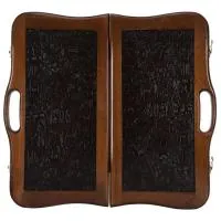 Нарды кожаные РФН "Египет" малые с ручкой