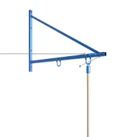 Консоль для канатов с выступом 2 м на два снаряда, усиленная