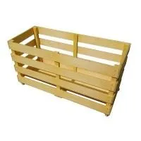 Контейнер для спортинвентаря деревянный передвижной