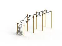 Рукоход разноуровневый для колясочников WRK-D09