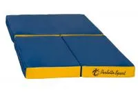 Мат Perfetto Sport № 11 (100 х 100 х 10) складной 4 сложения сине/жёлтый