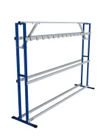 Стойка для беговых лыж двухсторонняя на 30 пар