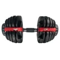 Регулируемая гантель DFC SQ-DB003 от 2,5 до 24 кг (15 уровней нагрузки)