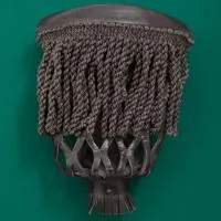 Комплект луз пул (57 мм, махагон, кожа, бахрома)