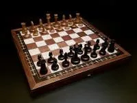 Шахматы "Классика" орех складные