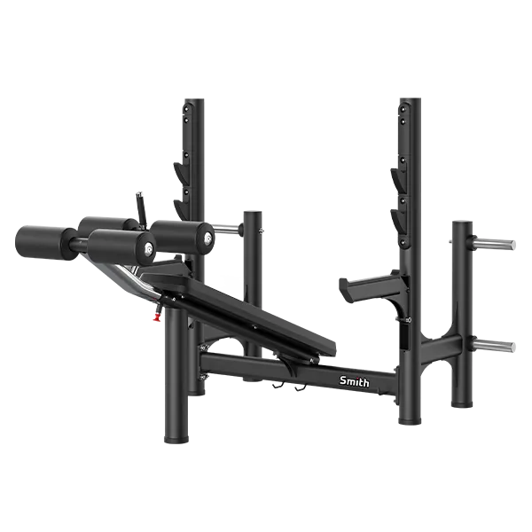 Олимпийская скамья с отрицательным наклоном для жима Smith RE6006