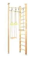 Шведская стенка Kampfer Compact (№1 Натуральный Высота 3 м)