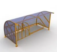 Велопарковка для самокатов и велосипедов Альфа 412