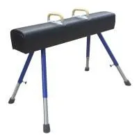 Конь гимнастический маховый (переменной высоты, ручки композитный материал) ZAVODSPORTA