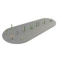 S-1006 Спортивная площадка 181 кв.м ZAVODSPORTA