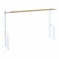 Станок хореографический напольный однорядный 1,5 м (перекладина D-40 мм бук)