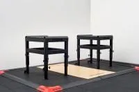 Тяжелоатлетические плинты для штанги с регулировкой по высоте 85-115 см (пара)