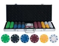 Набор для покера на 500 фишек без номинала