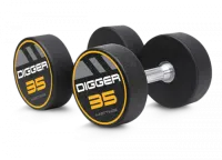 Комплект полиуретановых гантелей 5 пар от 27,5 до 37,5кг Hasttings Digger HD51D4C-27,5-37,5