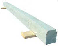 Бревно гимнастическое напольное с обшивкой (3 м)