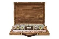 Набор для покера Crown на 500 фишек в кейсе из ясеня, Partida