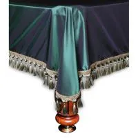 Покрывало Венеция 8фт шёлк зеленое