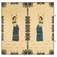 Нарды большие инкрустированные "Художественные" (Орлов)