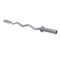 Гриф для штанги EZ-образный DFC 120 см, диаметр 50 мм, до 136 кг