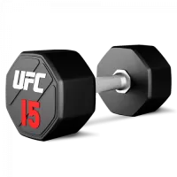 Комплект премиальных полиуретановых гантелей UFC от 2 до 40кг (20пар)