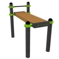 W334 GTO Скамья гимнаст. горизонт. для поднимания туловища из положения лежа на спине ZAVODSPORTA