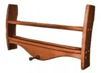 Полка для шаров навесная орех