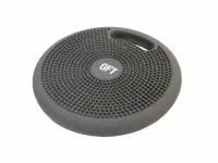 Массажно-балансировочная подушка с ручкой серая