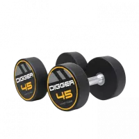 Комплект полиуретановых гантелей 5 пар от 40 до 50кг Hasttings Digger HD51D4C-40-50