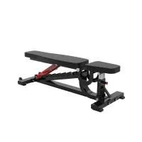Скамья многофункциональная регулируемая Protrain PP187 (полностью черный))