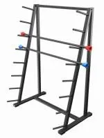 Стойка для бодибаров 8 уровней горизонтальная
