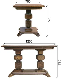 Столик для бильярдной ”Седой Граф”