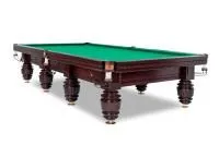 Бильярдный стол для русской пирамиды Weekend "Turnus" 12 футов, борта дуб (махагон)