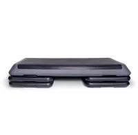 Степ-платформа профессиональная три уровня высоты серая