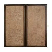 Нарды кожаные РФН "Аллигатор" средние