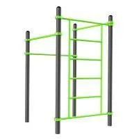 W216 Воркаут (3 перекладины, шведская стенка) ZAVODSPORTA