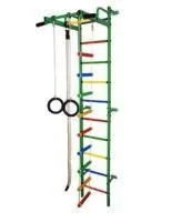 Детский спортивный комплекс Формула Здоровья Карапуз-5А (зеленый-радуга)