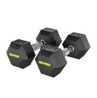 Набор гексагональных гантелей от 1 до 10 кг OKPRO