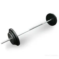 Штанга разборная тренировочная, обрезиненная, 130 кг