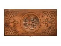 Нарды резные "Герб РФ-2" 40, Ustyan