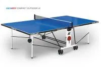 Стол теннисный Compact-2 LX Всепогодный Синий Стол теннисный Compact-2 LX Всепогодный Синий