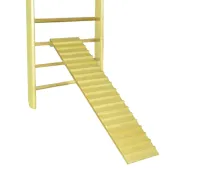 Доска наклонная на шведскую стенку деревянная (ребристая)