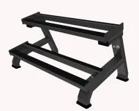 Стойка для гантелей двухъярусная для 10 пар
