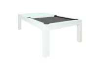 Бильярдный стол для пула "Penelope" 8 ф (белый, со столешницей)