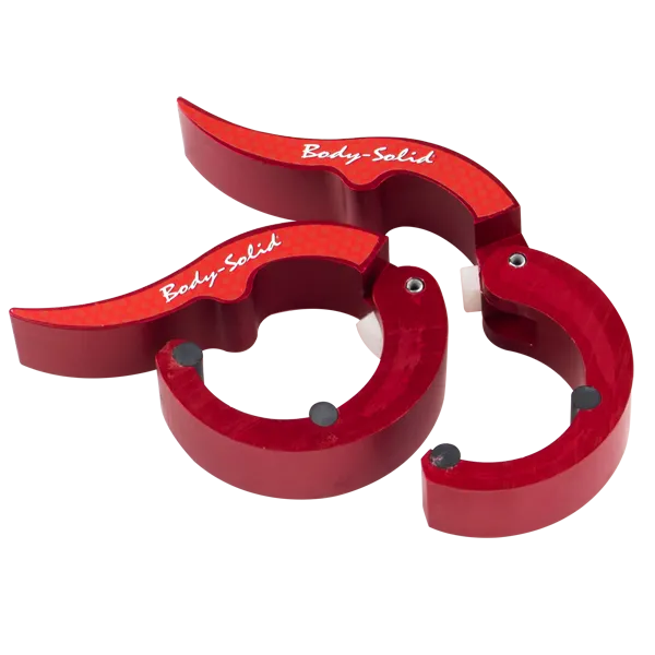 Замки алюминиевые ROEPKE красные (пара)