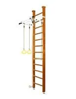 Шведская стенка Kampfer Helena Ceiling (№3 Классический Высота 3 м белый турник)